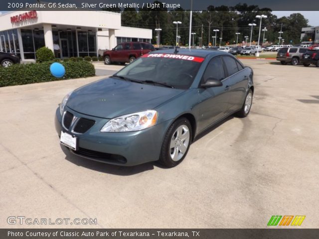 2009 Pontiac G6 Sedan in Silver Green Metallic