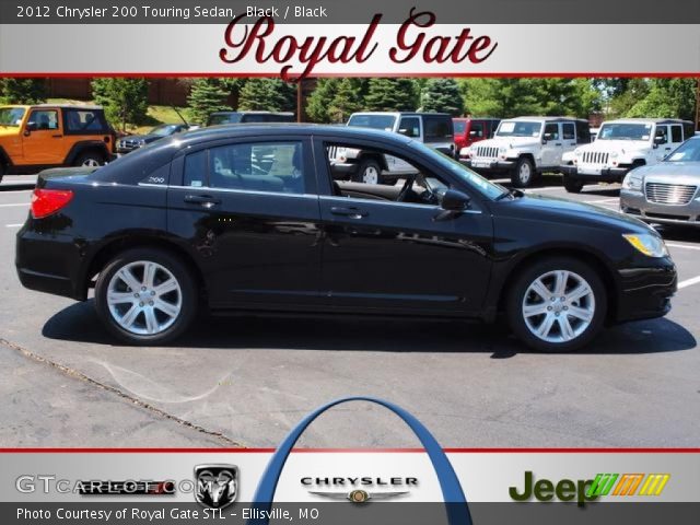 2012 Chrysler 200 Touring Sedan in Black