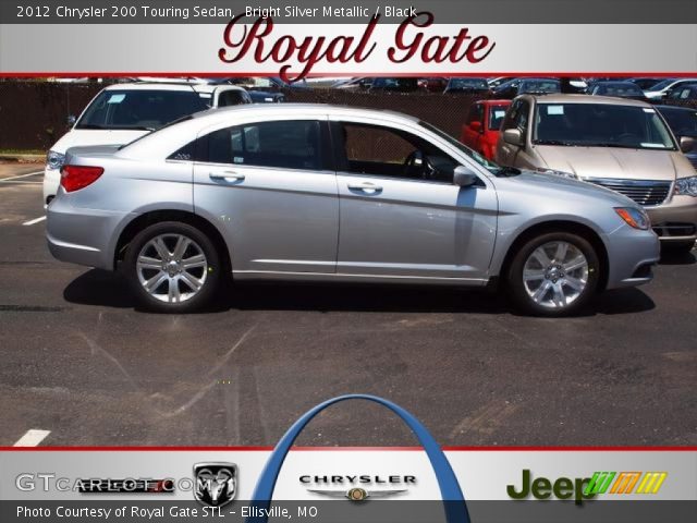2012 Chrysler 200 Touring Sedan in Bright Silver Metallic