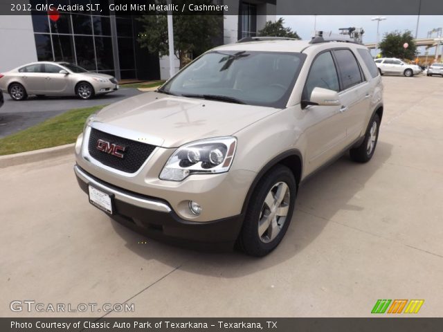 2012 GMC Acadia SLT in Gold Mist Metallic