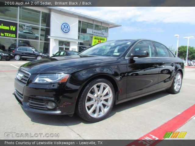 2010 Audi A4 2.0T Sedan in Brilliant Black