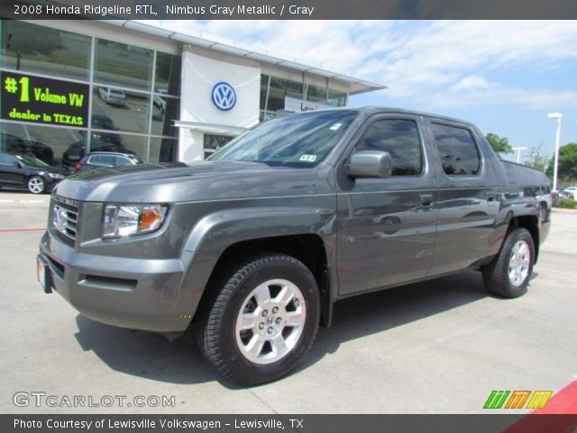 2008 Honda Ridgeline RTL in Nimbus Gray Metallic