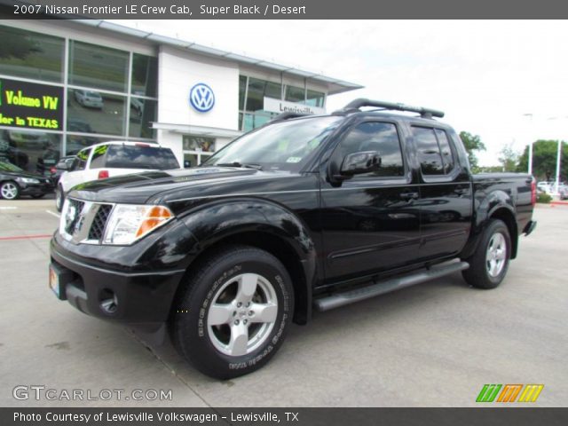 2007 Nissan Frontier LE Crew Cab in Super Black