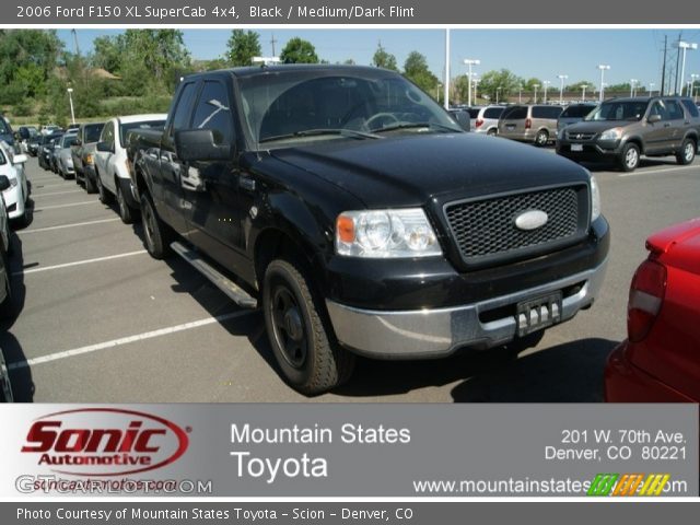 2006 Ford F150 XL SuperCab 4x4 in Black