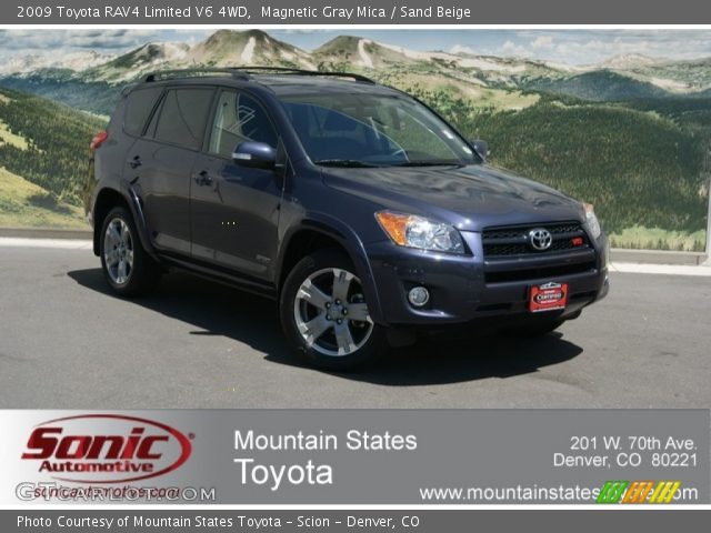 2009 Toyota RAV4 Limited V6 4WD in Magnetic Gray Mica