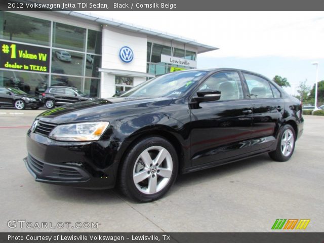 2012 Volkswagen Jetta TDI Sedan in Black