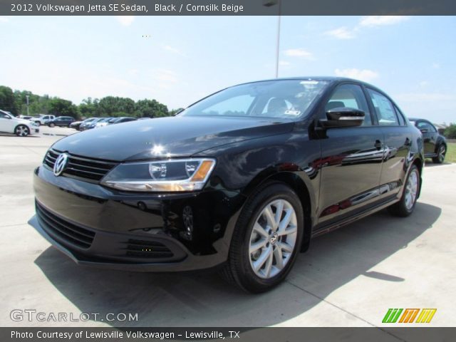 2012 Volkswagen Jetta SE Sedan in Black