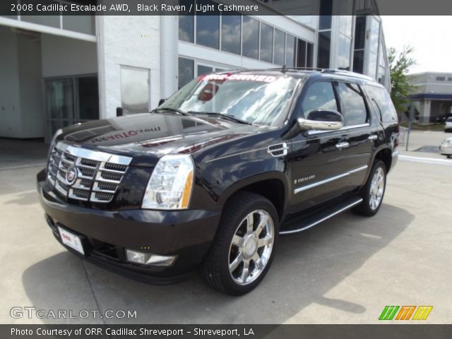 2008 Cadillac Escalade AWD in Black Raven