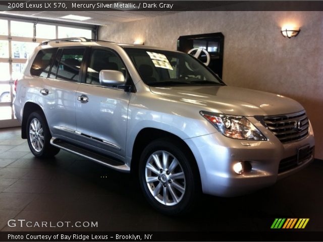 2008 Lexus LX 570 in Mercury Silver Metallic