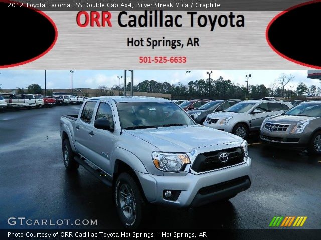 2012 Toyota Tacoma TSS Double Cab 4x4 in Silver Streak Mica