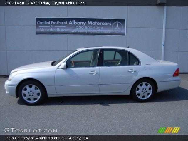 2003 Lexus LS 430 Sedan in Crystal White