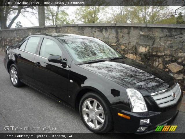 2006 Cadillac STS V8 in Black Raven