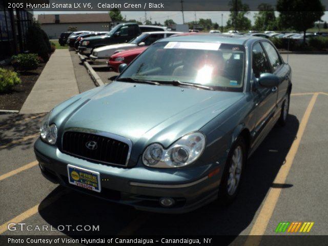2005 Hyundai Sonata LX V6 in Celadon Green