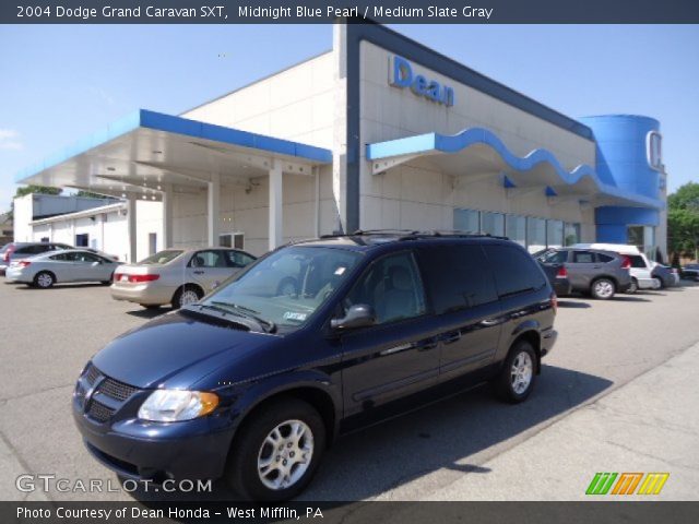 2004 Dodge Grand Caravan SXT in Midnight Blue Pearl