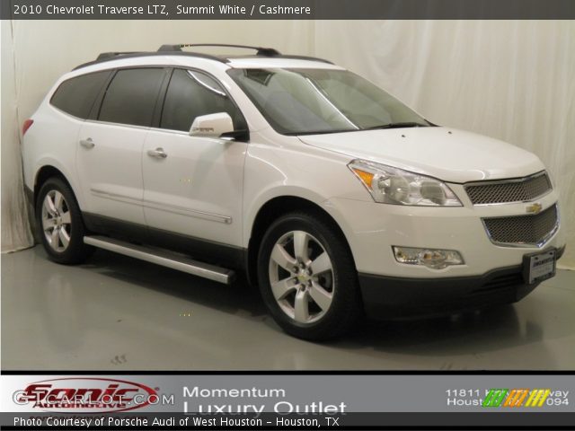 2010 Chevrolet Traverse LTZ in Summit White