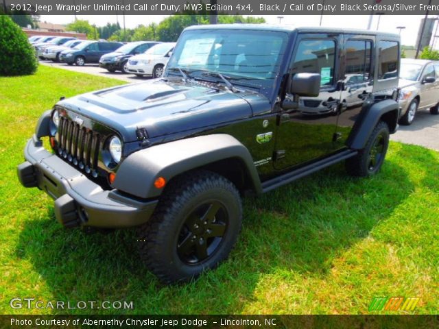 2012 Jeep Wrangler Unlimited Call of Duty: MW3 Edition 4x4 in Black