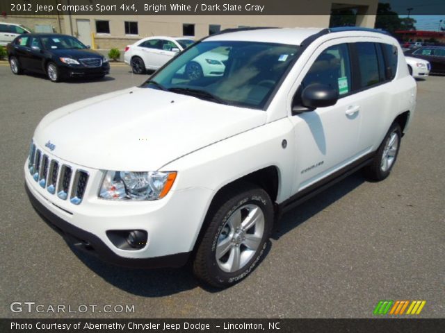 2012 Jeep Compass Sport 4x4 in Bright White