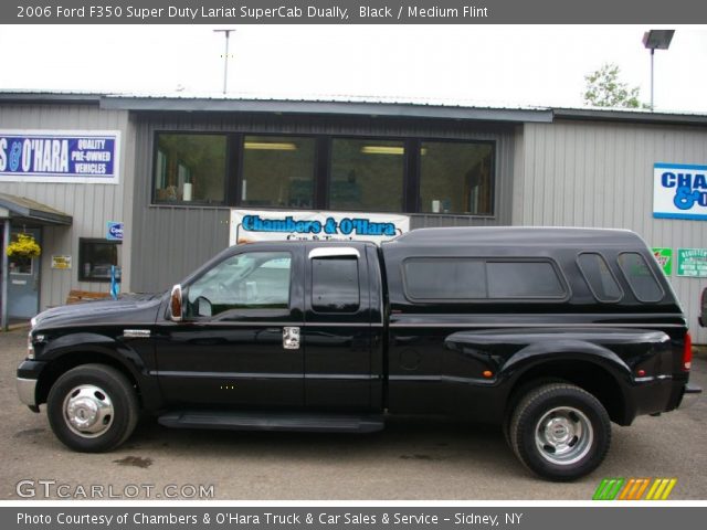 2006 Ford F350 Super Duty Lariat SuperCab Dually in Black