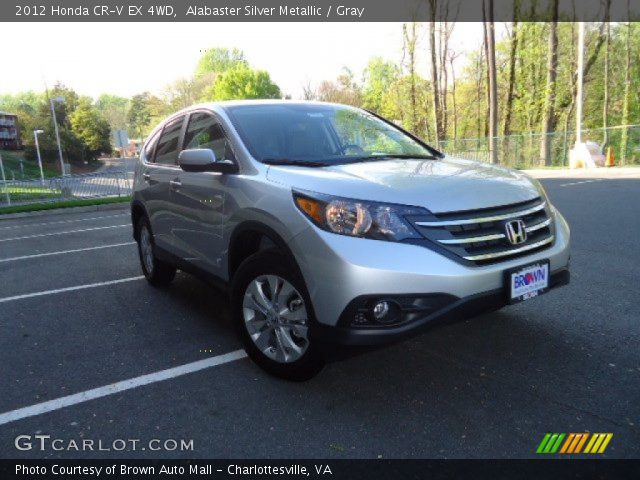 2012 Honda CR-V EX 4WD in Alabaster Silver Metallic