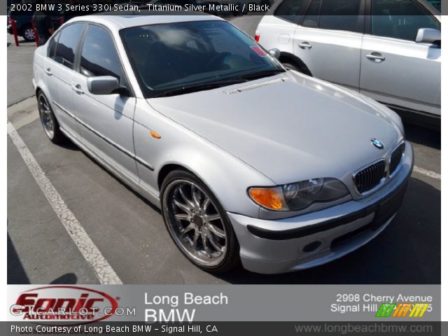 2002 BMW 3 Series 330i Sedan in Titanium Silver Metallic