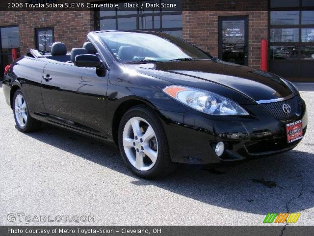 2006 Toyota Solara SLE V6 Convertible in Black