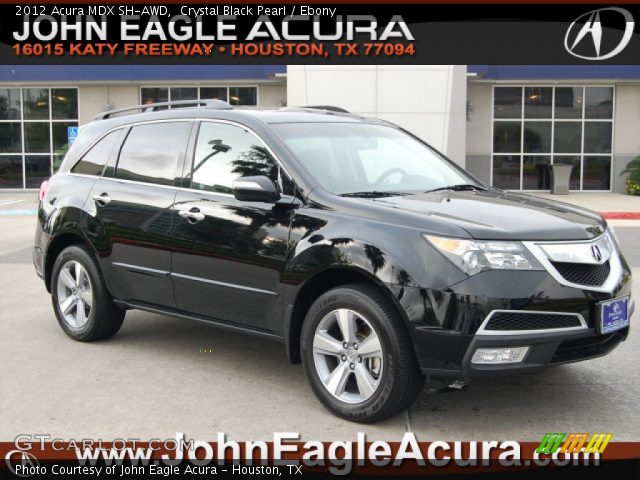 2012 Acura MDX SH-AWD in Crystal Black Pearl
