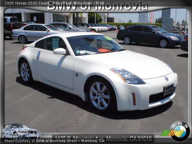 Nissan 350z pearl white #3