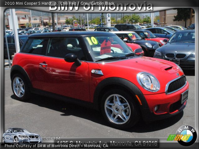 2010 Mini Cooper S Hardtop in Chili Red