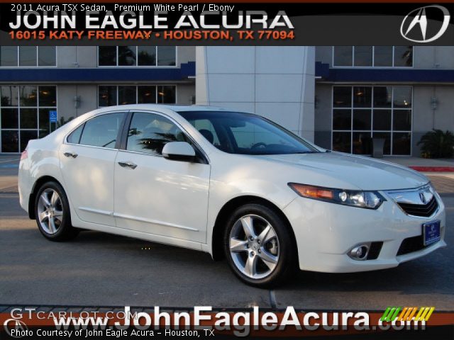 2011 Acura TSX Sedan in Premium White Pearl