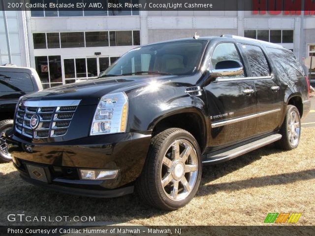 2007 Cadillac Escalade ESV AWD in Black Raven