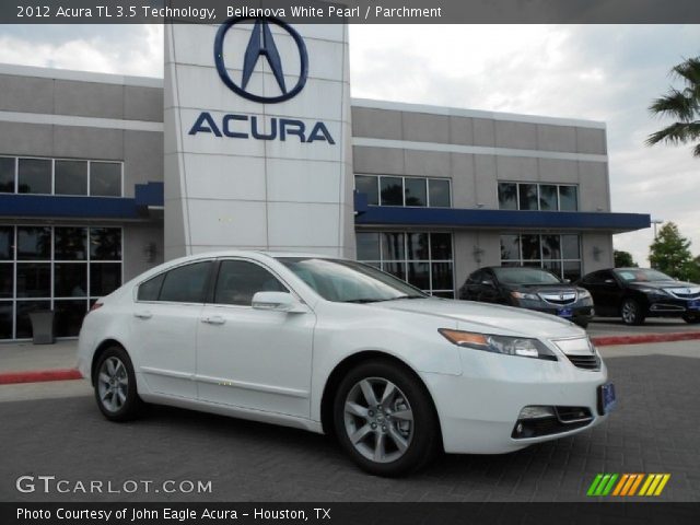 2012 Acura TL 3.5 Technology in Bellanova White Pearl