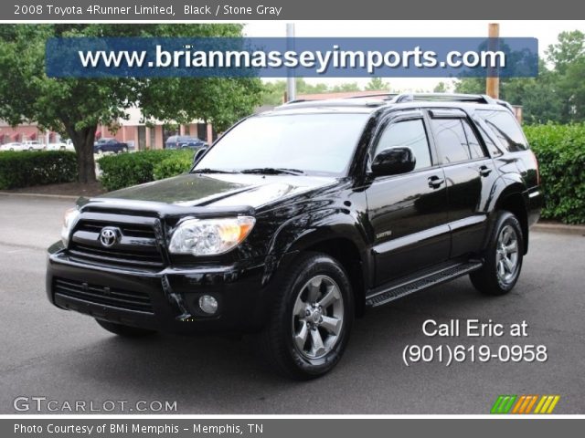 2008 Toyota 4Runner Limited in Black