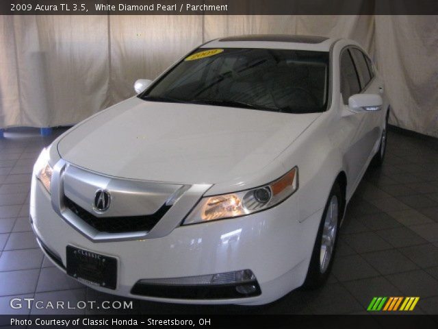 2009 Acura TL 3.5 in White Diamond Pearl