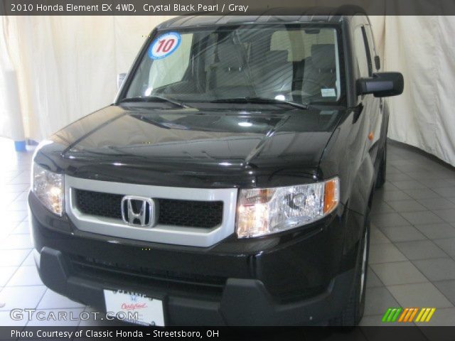 2010 Honda Element EX 4WD in Crystal Black Pearl