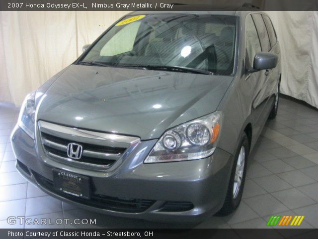 2007 Honda Odyssey EX-L in Nimbus Gray Metallic
