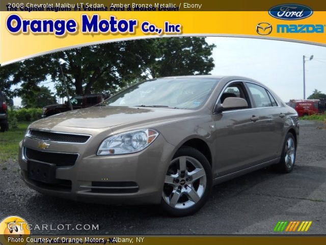 2008 Chevrolet Malibu LT Sedan in Amber Bronze Metallic