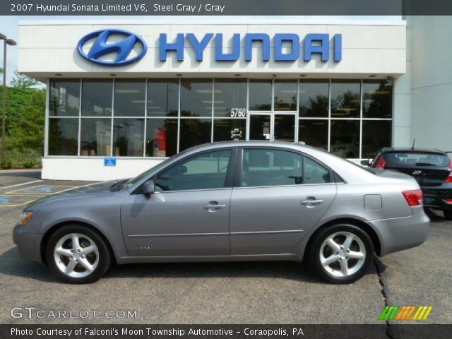 2007 Hyundai Sonata Limited V6 in Steel Gray