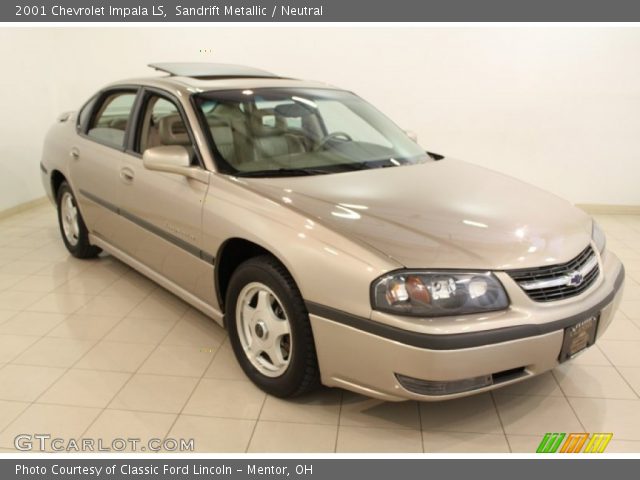 2001 Chevrolet Impala LS in Sandrift Metallic