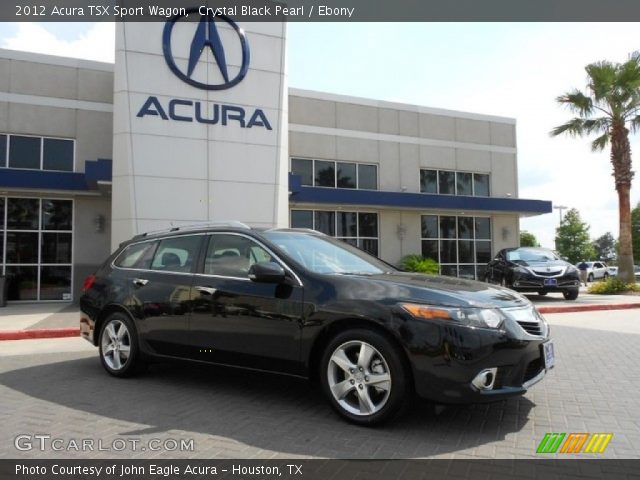 2012 Acura TSX Sport Wagon in Crystal Black Pearl