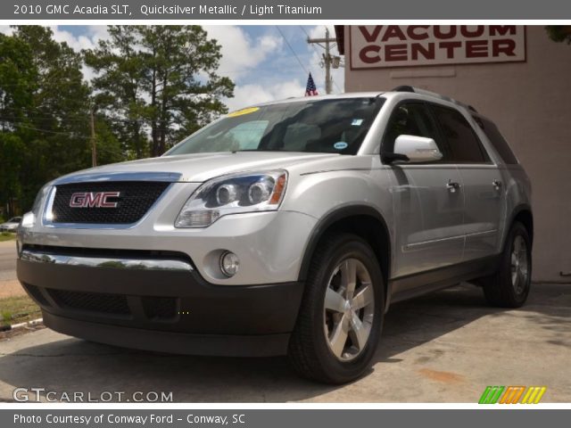 2010 GMC Acadia SLT in Quicksilver Metallic