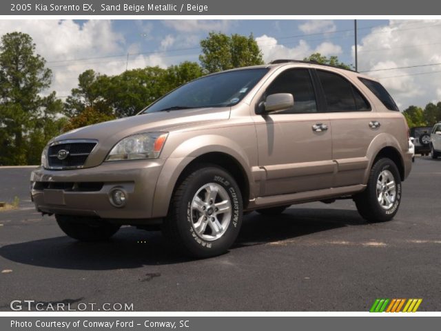 2005 Kia Sorento EX in Sand Beige Metallic