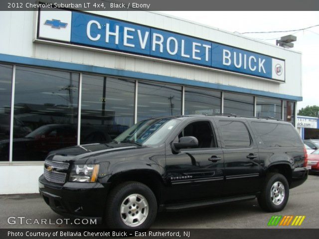 2012 Chevrolet Suburban LT 4x4 in Black