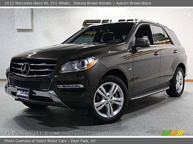 2012 Mercedes-Benz ML 350 4Matic in Dakota Brown Metallic