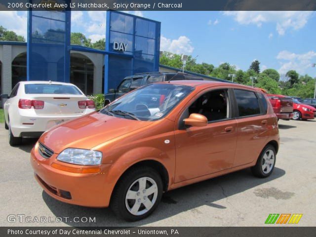 2006 Chevrolet Aveo LS Hatchback in Spicy Orange