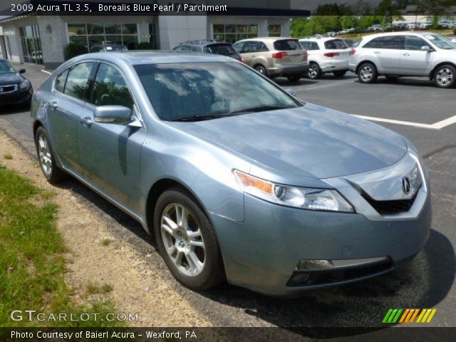 2009 Acura TL 3.5 in Borealis Blue Pearl