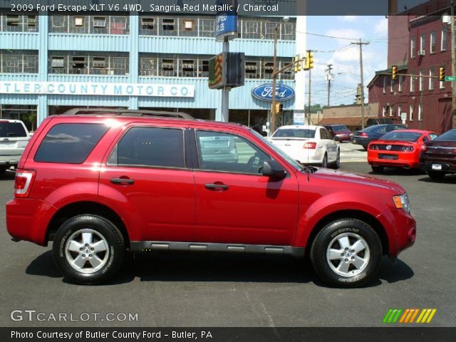 2009 Ford Escape XLT V6 4WD in Sangria Red Metallic