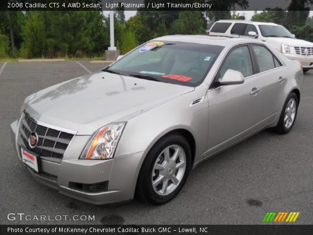2008 Cadillac CTS 4 AWD Sedan in Light Platinum