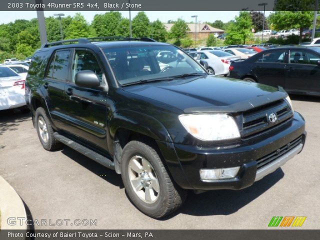2003 Toyota 4Runner SR5 4x4 in Black