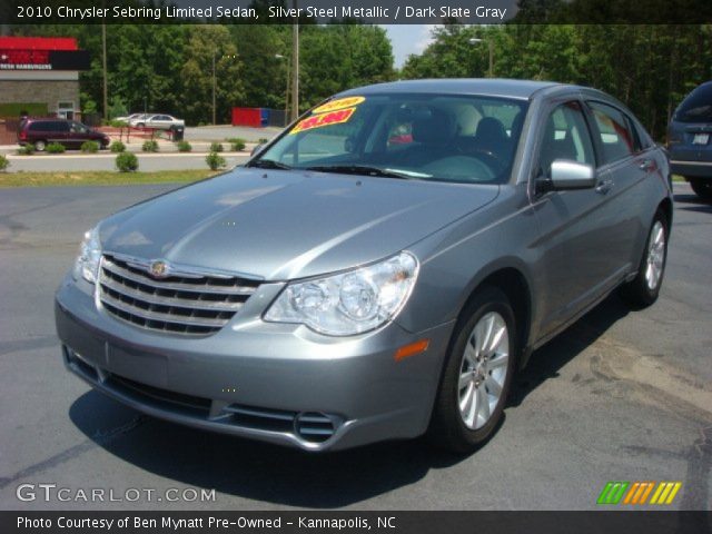 2010 Chrysler Sebring Limited Sedan in Silver Steel Metallic