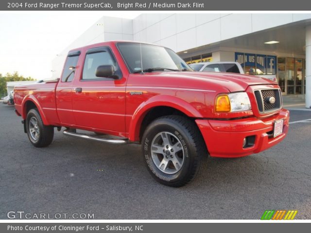 2004 Ford Ranger Tremor SuperCab in Bright Red